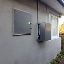 Load image into Gallery viewer, Solar Inverter Cover - Basalt - Installed
